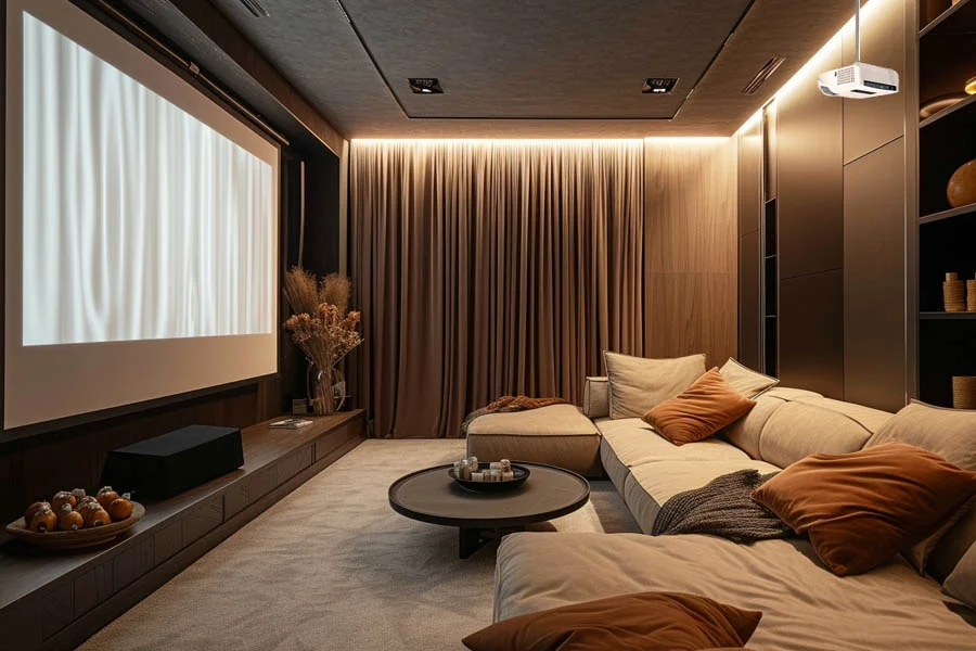 projector for home with screen